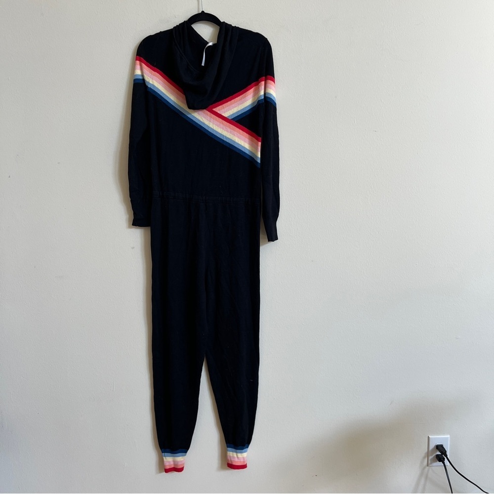 Madeleine Thompson x Spiritual Gangster Black Hoody Jumpsuit - Picture 5 of 6